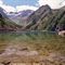 Lac du Lauvitel,au fond la réserve intégrale (Ecrins)